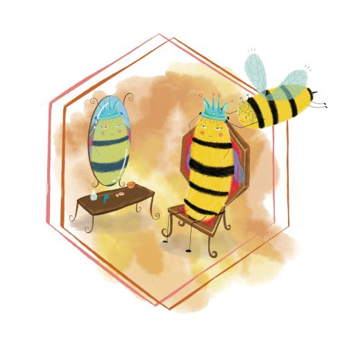 Ilustración para Cuento BeeBee ¡Todos a Una!