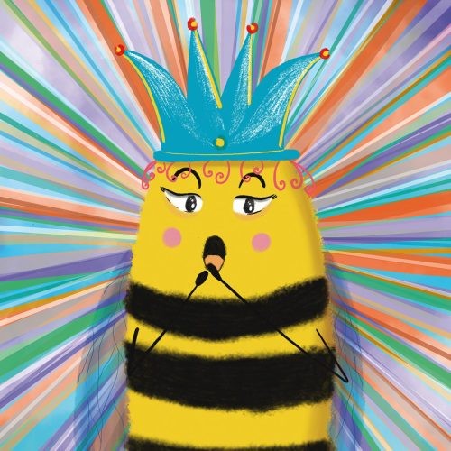 Ilustración para Cuento BeeBee ¡Todos a Una!